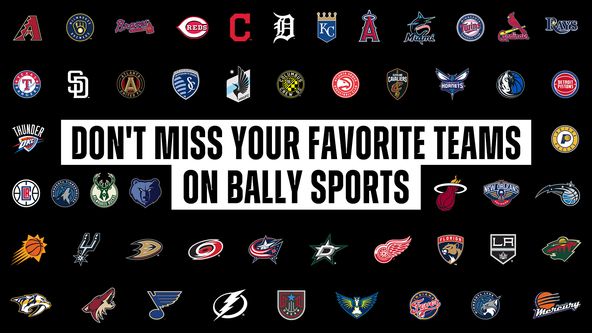 Dont Miss Your Favorite Teams on Bally Sports