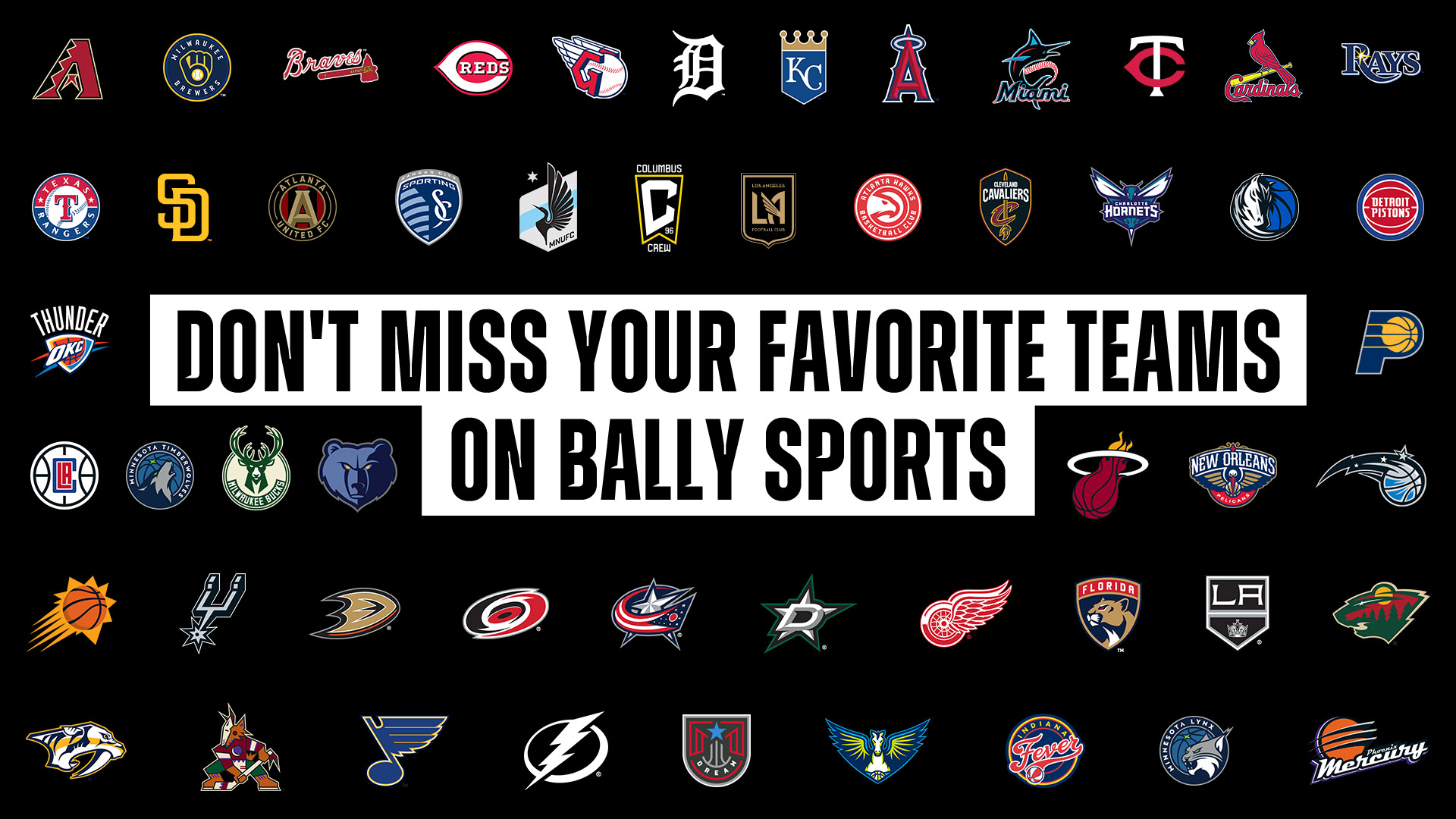 Dont Miss Your Favorite Teams on Bally Sports